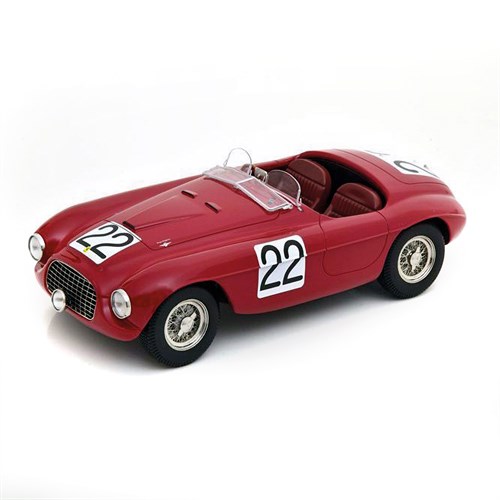 KK Ferrari 166 MM Barchetta - 1st 1949 Le Mans 24 Hours - #22 1:18
