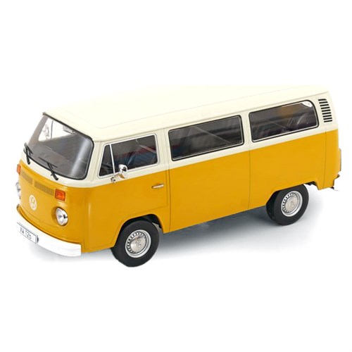 KK Volkswagen T2B Bus 1972 - Yellow/White 1:18 model car