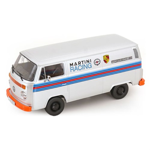 KK Volkswagen T2B Van 1972 - Porsche Martini Racing - Silver 1:18 model car