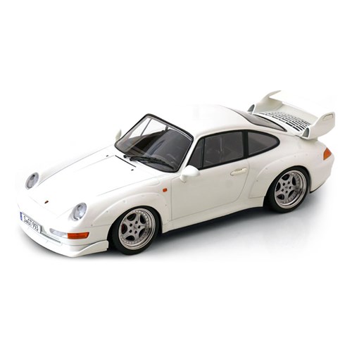 KK Porsche 911 (993) GT2 w. Speedline Rims 1996 - White 1:18 model car