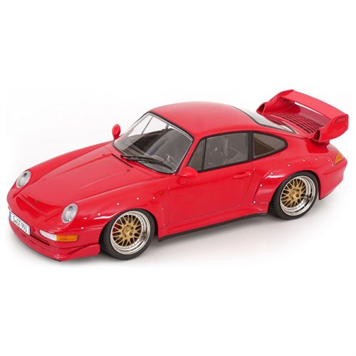 KK Porsche 911 (992) GT2 w. BBS Rims 1996 - Red 1:18 model car