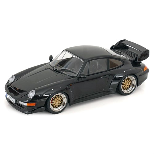 KK Porsche 911 (992) GT2 w. BBS Rims 1996 - Black 1:18 model car