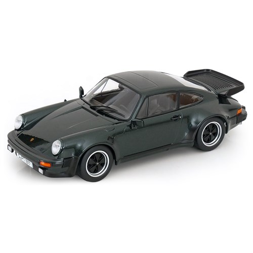 KK Porsche 911 (930) Turbo 3.3 1977 - Dark Green Metallic 1:18 model car