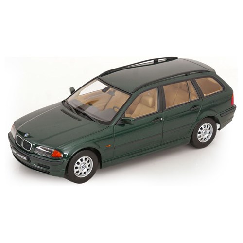 KK BMW 3 Series E46 Touring 1999 - Green Metallic 1:18 model car