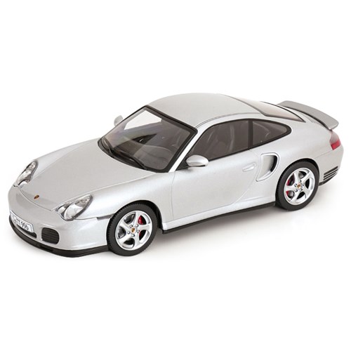 KK Porsche 911 (996) Turbo 2000 - Silver 1:18 model car