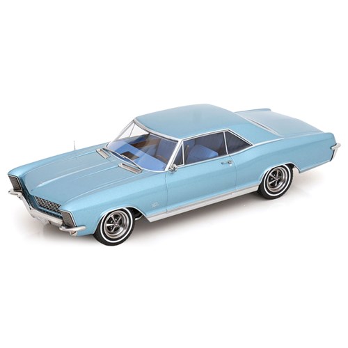KK Buick Riviera 1965 - Light Blue Metallic 1:18 model car