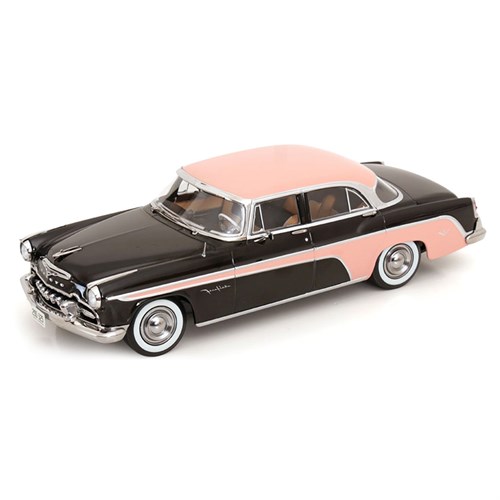 KK DeSoto Fireflite Sedan 1955 - Black/Pink 1:18 model car