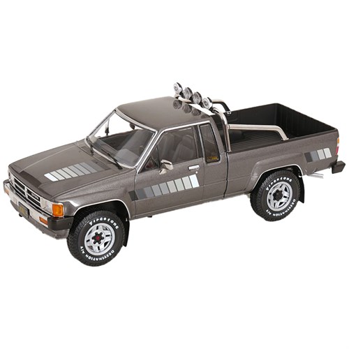 KK Toyota Truck Xtracab 4x4 Hilux 1985 - Grey Metallic 1:18 model car