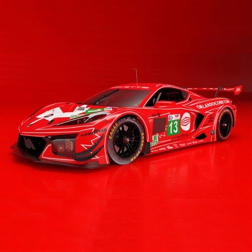 Chevrolet Corvette Z06 GT3.R - 2025 Le Mans 24 Hours - #13 1:43 model car