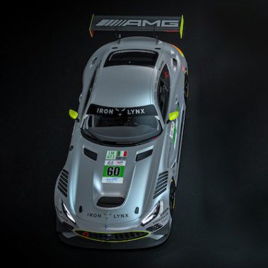Mercedes AMG GT3 - 2025 Le Mans 24 Hours - #60 1:43 model car