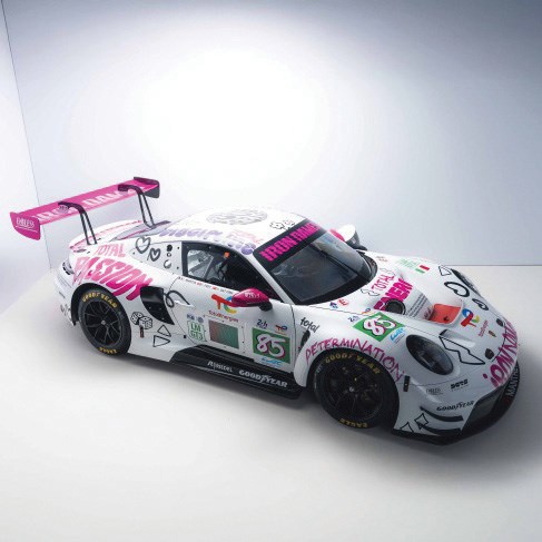 Porsche 911 GT3 R - 2025 Le Mans 24 Hours - #85 1:43 model car