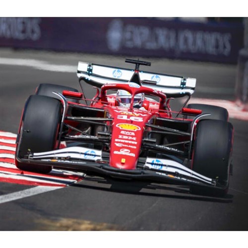 Look Smart Ferrari SF-25 - 2025 Monaco Grand Prix - #16 Charles Leclerc 1:18 model car
