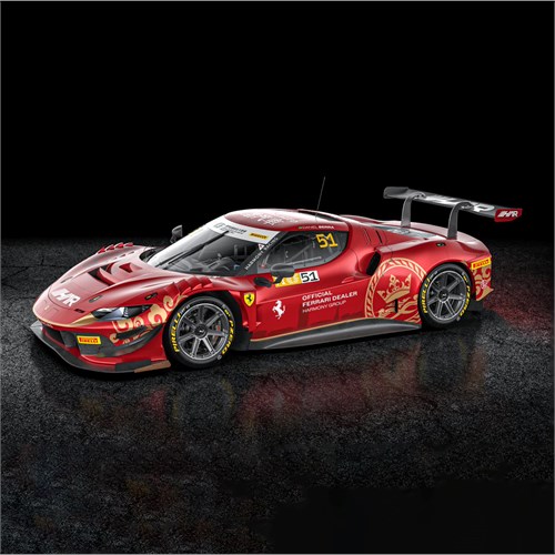 Look Smart Ferrari 296 GT3 - 2024 Macau FIA GT World Cup - #51 Daniel Serra 1:18 model car