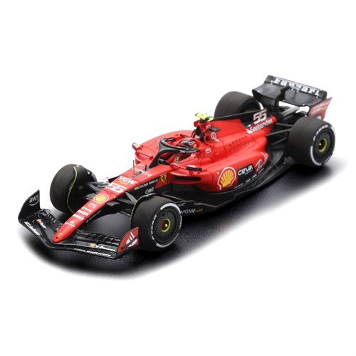 Look Smart Ferrari SF-23 - 1st 2023 Singapore Grand Prix - #55 C. Sainz Jnr 1:43