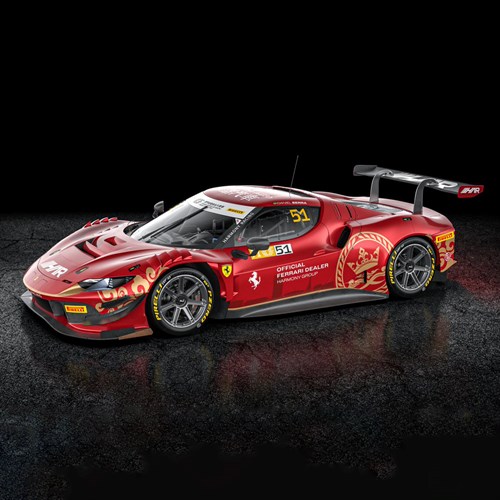 Look Smart Ferrari 296 GT3 - 2024 Macau FIA GT World Cup - #51 Daniel Serra 1:43 model car