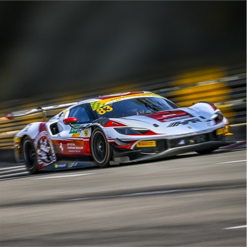 Look Smart Ferrari 296 GT3 - 2025 Macau FIA GT World Cup - #83 Yifei Ye 1:43 model car