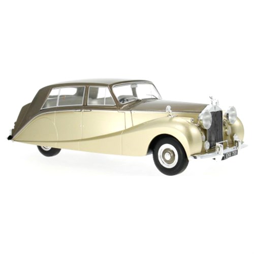 MCG Rolls-Royce Silver Wraith Empress By Hooper 1956 - Brown/Gold 1:18 model car