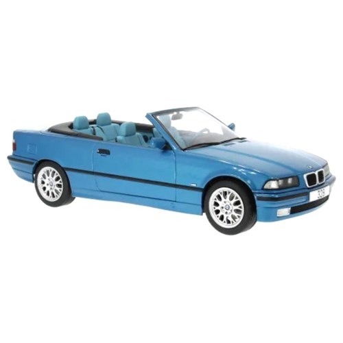 MCG BMW 3 Series (E36) Cabriolet 1996 - Turquoise 1:18 model car