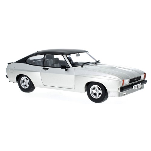 MCG Ford Capri Mk.II X-Pack 1975 - Silver/Matt Black 1:18