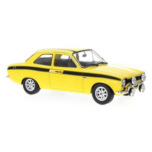 MCG Ford Escort Mk.I Mexico 1973 - Yellow 1:18