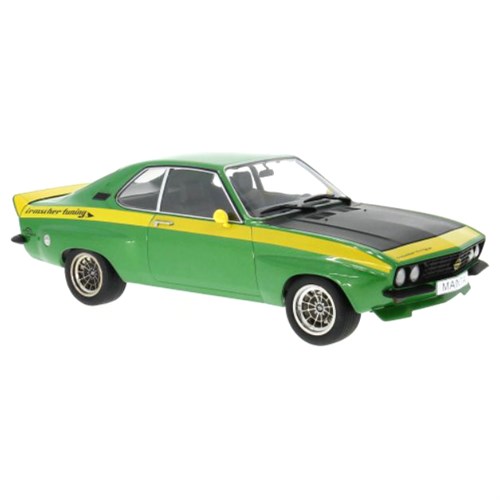 MCG Opel Manta A Irmscher 1974 - Green/Yellow 1:18 model car