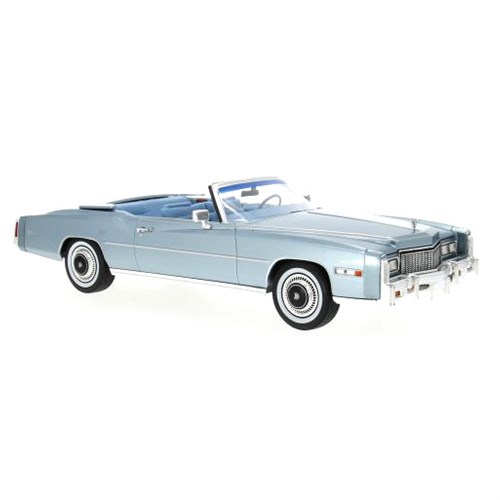 MCG Cadillac Eldorado Convertible 1976 - Light Blue 1:18 model car