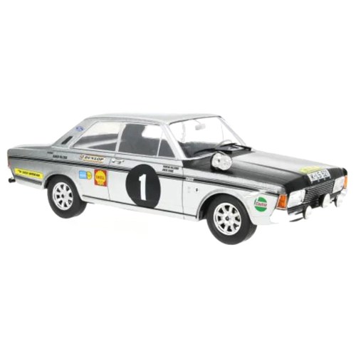 MCG Ford Taunus 20M RS - 1st 1969 Safari Rally - #1 Robin Hillyar 1:18 model car