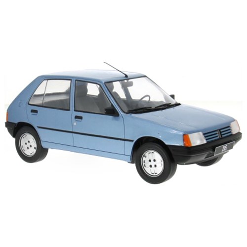 MCG Peugeot 205 1984 - Light Blue Metallic 1:18 model car