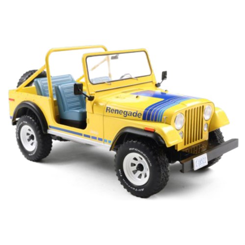 MCG Jeep CJ-7 Renegade 1980 - Yellow 1:18 model car