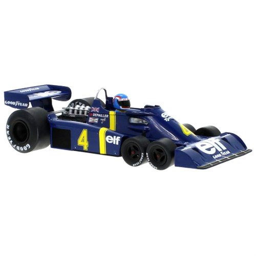 MCG Tyrrell P34 - 1976 Swedish Grand Prix - #4 P. Depailler 1:18