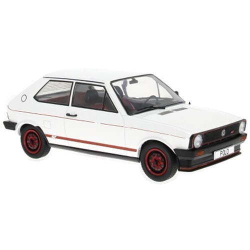 MCG Volkswagen Polo Mk.1 GT 1979 - White/Red 1:18 model car