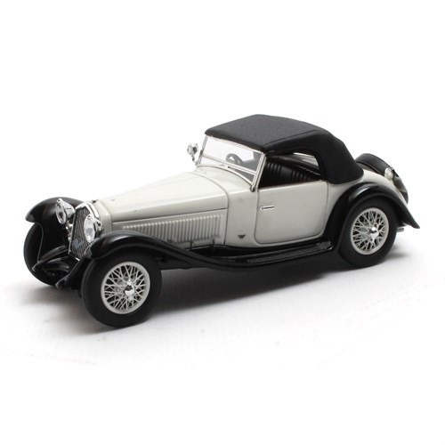 Matrix Alfa Romeo 6C 1750 SV Figoni 1932 - Roof Closed - White 1:43 model car