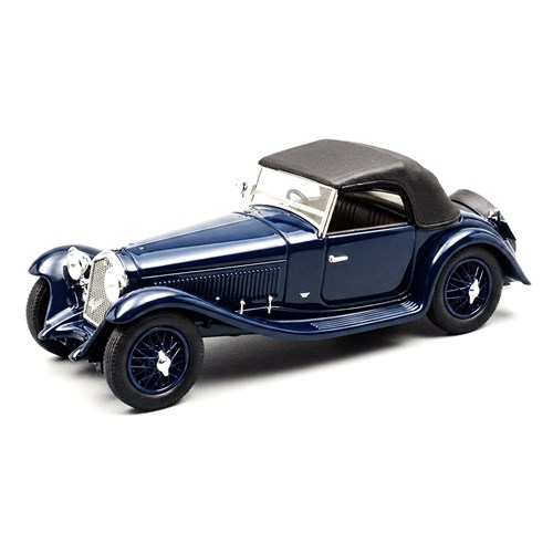 Matrix Alfa Romeo 6C 1750 SV Figoni 1932 - Roof Closed - Blue 1:43 model car