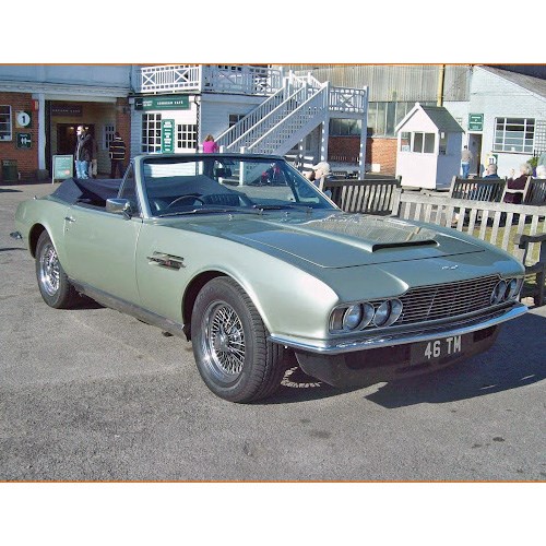 Matrix Aston Martin DBS Banham Convertible 1970s - Silvergreen 1:43 model car