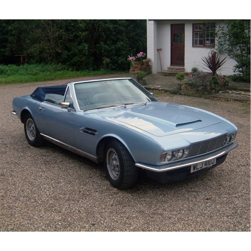 Matrix Aston Martin DBS Banham Convertible 1970s - Blue Metallic 1:43 model car