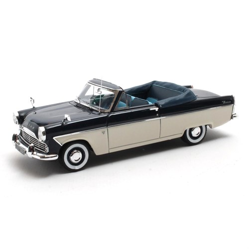 Matrix Ford Zodiac Mk.II 206E Convertible 1958-1962 - Blue/White 1:43 model car