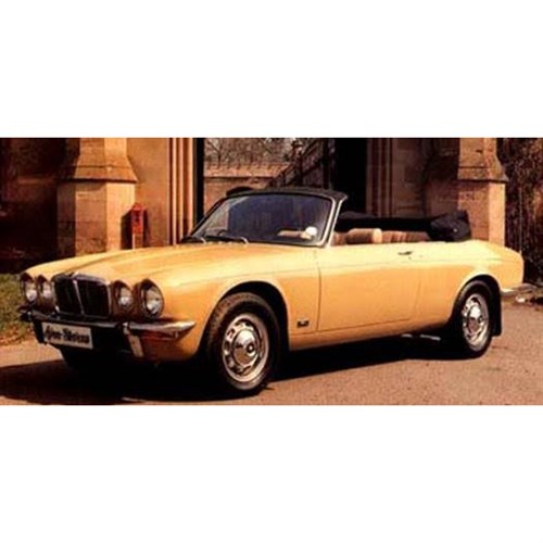 Matrix Jaguar XJC Avon-Stevens Convertible 1975 - Gold 1:43 model car
