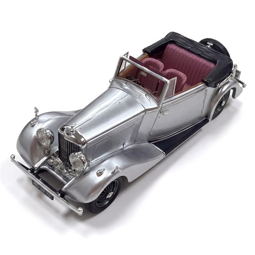 Matrix Bentley 4.25 Litre DHC Vanden Plas 1939 - Silver 1:43 model car