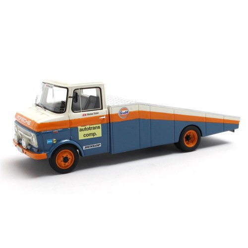 Matrix Opel Blitz Transporter - Ecurie Bonnier - Blue/Orange 1:43