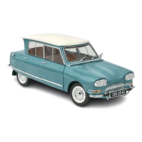 Norev Citroen Ami 6 Club 1968 - Weekend Blue 1:18 model car