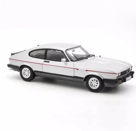 Norev Ford Capri Mk.III 2.8 Injection 1983 - Strato Silver 1:18 model car