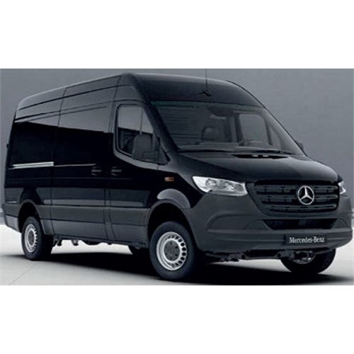 Norev Mercedes Sprinter 2018 - Black 1:18 model car