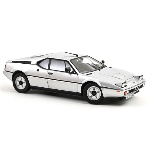 Norev BMW M1 1980 - Silver Metallic 1:18