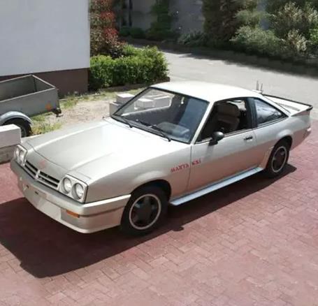 Norev Opel Manta GSi 1987 - Platin Metallic 1:18 model car