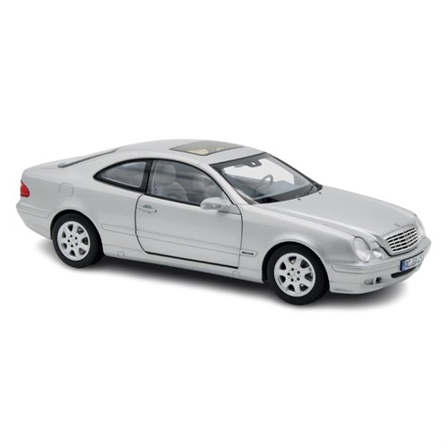 Norev Mercedes CLK-Class 2000 - Brilliant Silver 1:18 model car