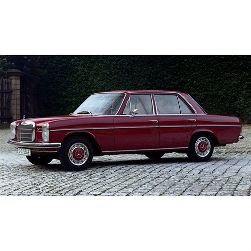 Norev Mercedes 200 1968 - Dark Red 1:18 model car