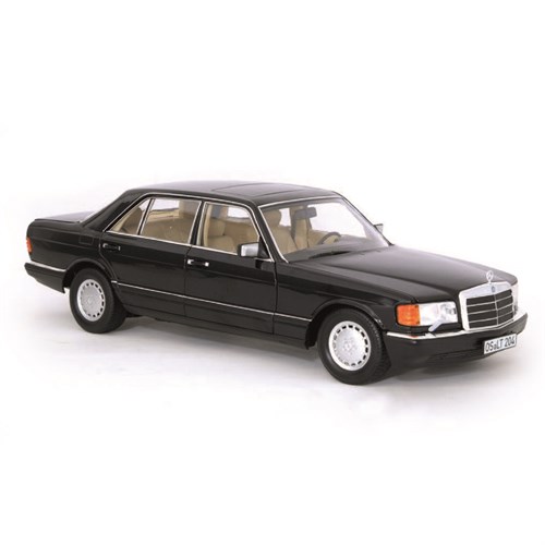 Norev Mercedes 560 SEL 1991 - Black 1:18 model car