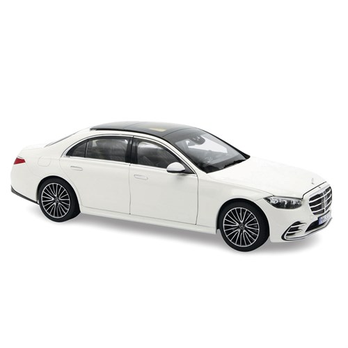 Norev Mercedes S-Class AMG-Line 2021 - White 1:18 model car