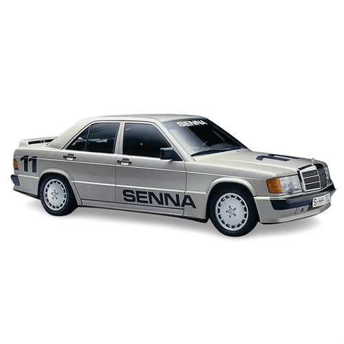 Norev Mercedes 190E - 1st 1984 Race Of Champions - #11 Ayrton Senna 1:18 model car