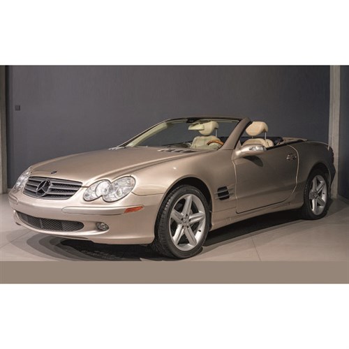Norev Mercedes SL 500 2003 - Travertine Beige 1:18 model car